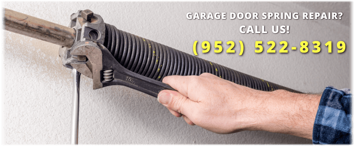 Broken Garage Door Spring Burnsville MN